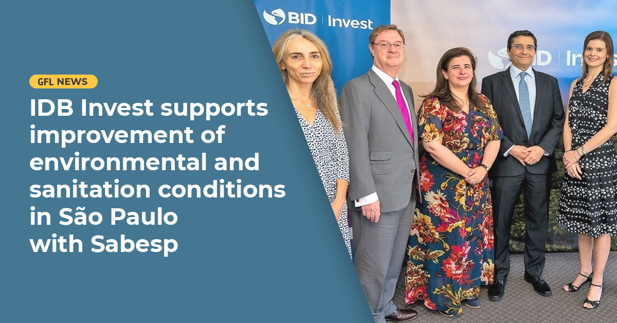 IDB Invest Supports Improved Environmental and Sanitary Conditions in São  Paulo with Sabesp